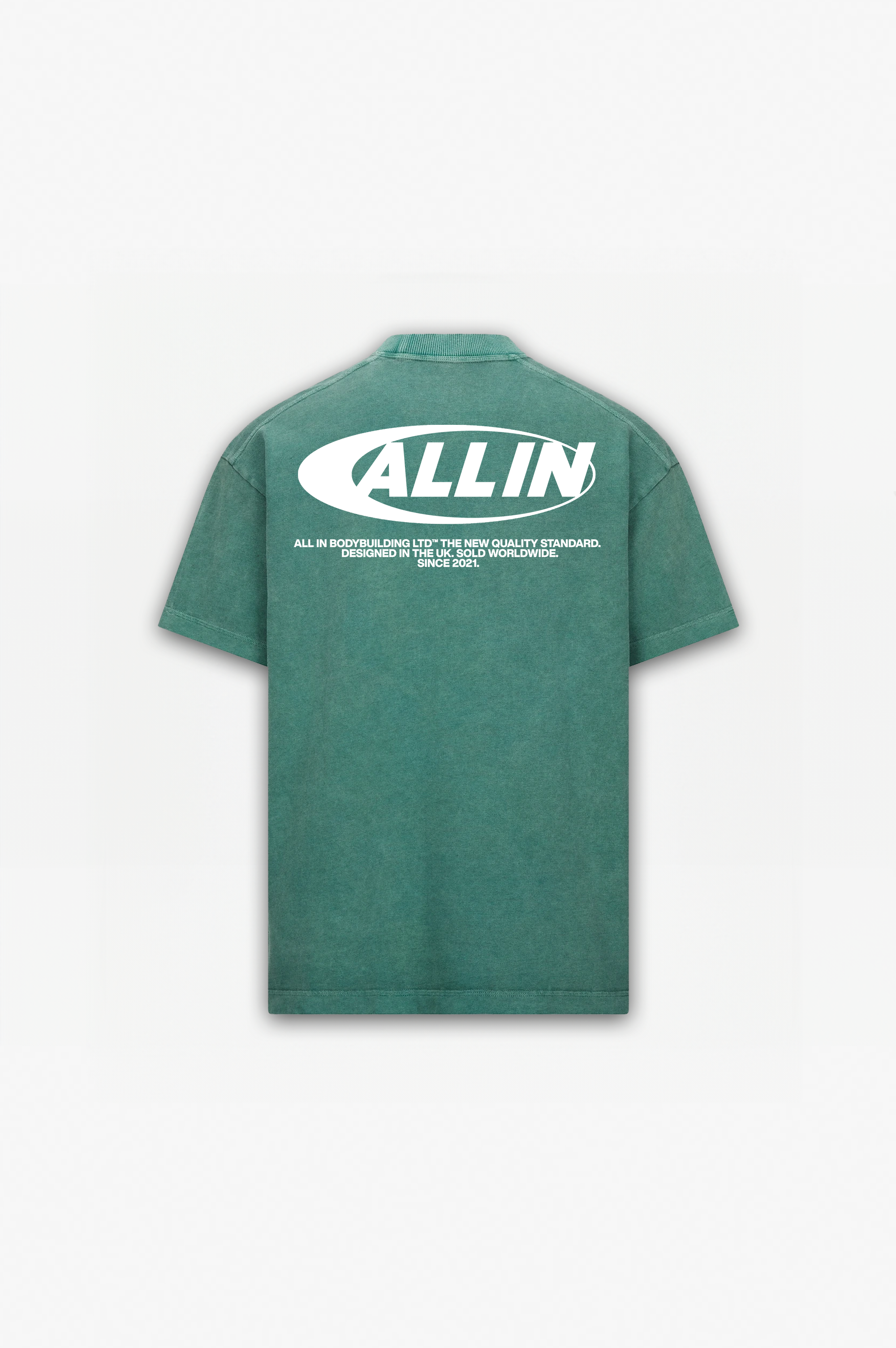 The New Quality Standard T-Shirt Washed Green