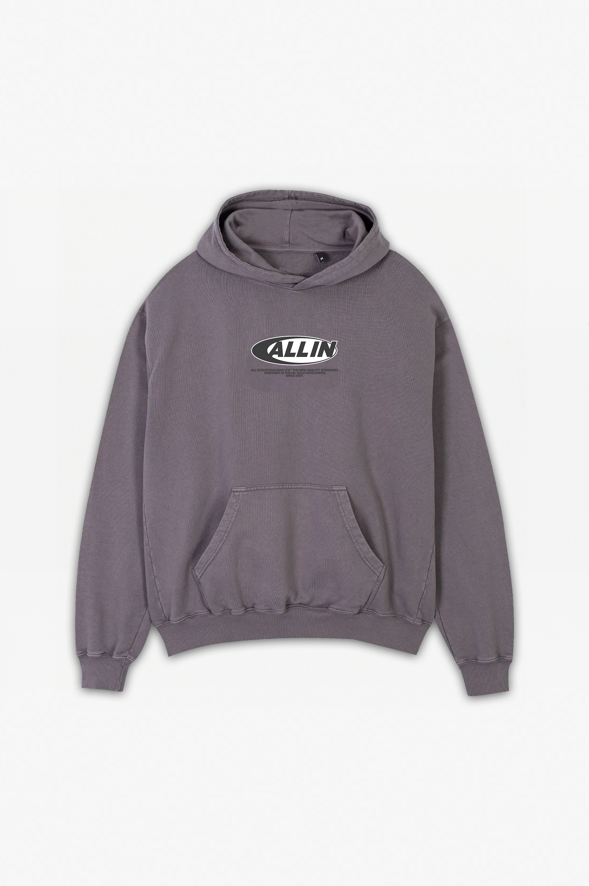 The New Quality Standard Pigment Grey Hoodie