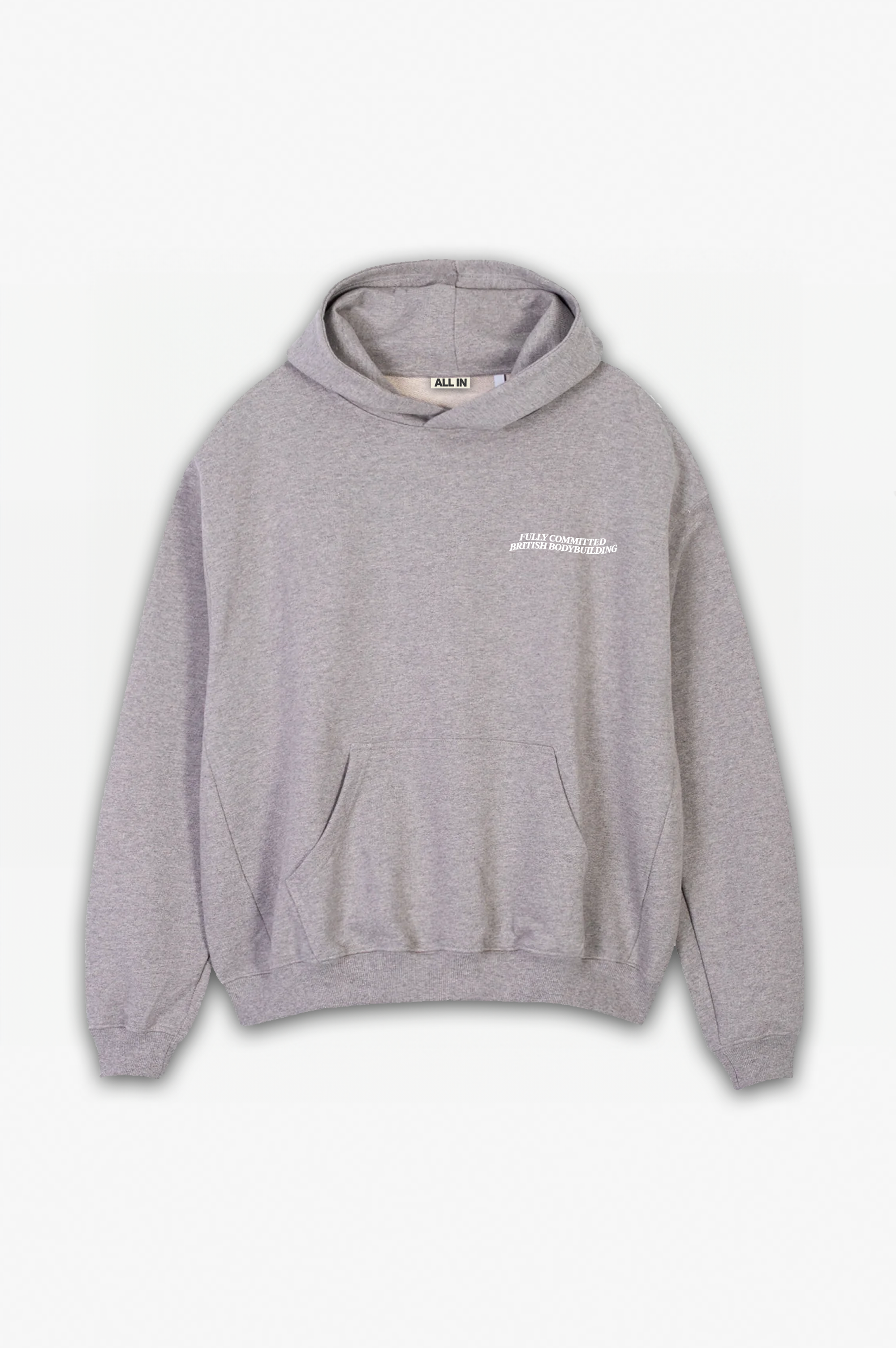 Fully Committed V2 Pullover Hoodie Grey